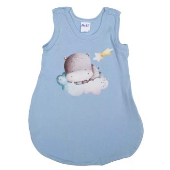   Ujjatlan vékony pamut hálózsák Vizilovas mintával, Méret - 68-as, 1 TOG