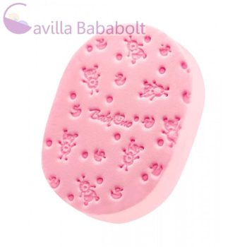BABYONO Babafürdető szivacs rózsaszín