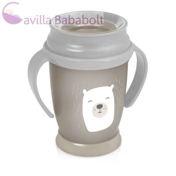LOVI bögre 360° Junior 250 ml Buddy Bear fogantyúkkal