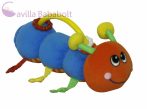 Lorelli toys csörgő hernyócska - Snail orange