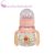 Baby Care Széles nyakú cumisüveg fogantyúval 125 ml barack 
