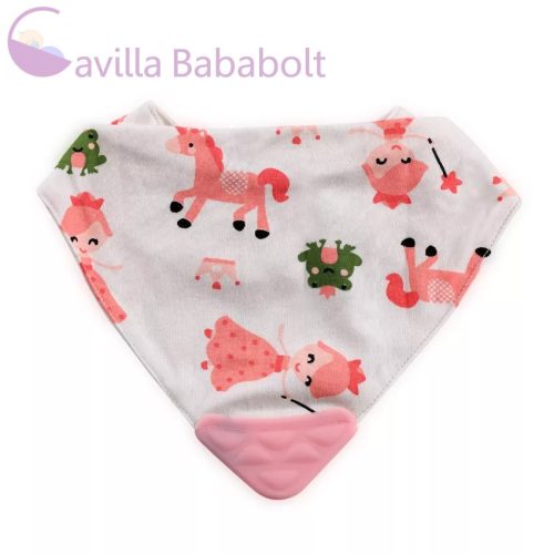 Baby Care nyálkendő rágókával - Pink lovacska