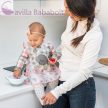 BABYONO Zárható tál tapadókoronggal és kanállal 300 ml kék
