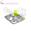 BABYONO Összecsukható cumisüveg szárító szürke