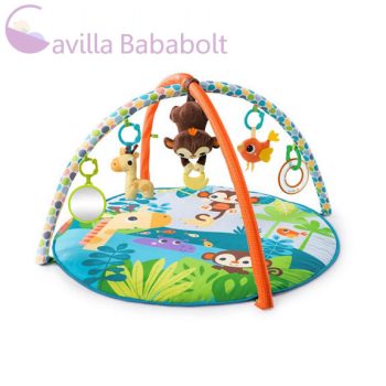   Bright Starts Játszószőnyeg Monkey Business Musical Activity 0hó+