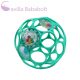 Oball Rattle labdacsörgő játék 10 cm dark Turquoise