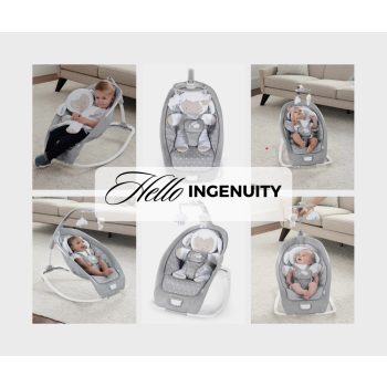 INGEUNITY hintaszék dallamokkal Cuddle Lamb 0hó+ 18kg-ig