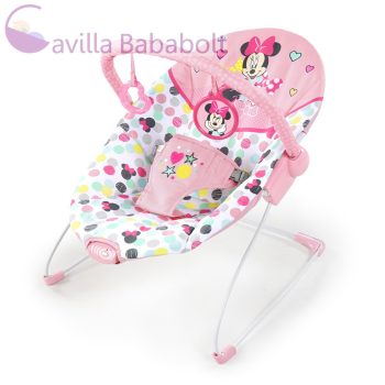  DISNEY BABY Rezgő pihenőszék Minnie Mouse Spotty Dotty 0hó+