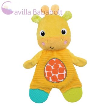   Bright Starts Játék - rágóka Snuggle&Teethe zsiráf 0hó+