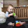 BABY EINSTEIN Rágóka építőjáték 2in1 Stack & Teethe™ 0hó+