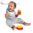 BABY EINSTEIN Rágóka építőjáték 2in1 Stack & Teethe™ 0hó+