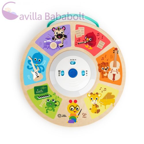 BABY EINSTEIN Fa játék zenélő Cal's Smart Sounds Symphony™ Magic Touch™ HAPE 6hó+