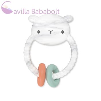   INGENUITY Szilikon rágóka bárány Soothing Sheppy™ 3hó+