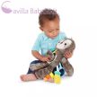 BRIGHT STARTS Plüss felfüggeszthető játék Slingin’ Sloth Travel Buddy 3hó+