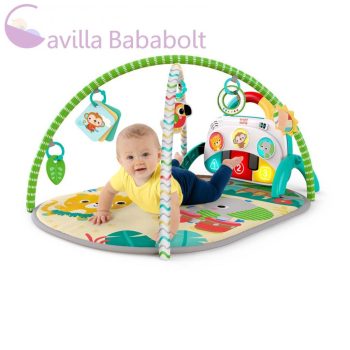   BRIGHT STARTS Játszószőnyeg 4in1 Groovin’ Kicks™ Tropical Safari™ 0hó+