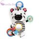 BABY EINSTEIN Aktív játék C-karikán ZEN zebra 0hó+