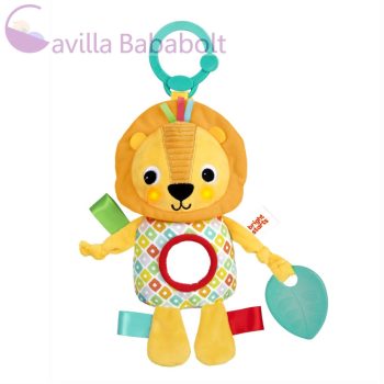   BRIGHT STARTS Játék dallamokkal C-karikán oroszlán Huggin' Lights ™0hó+