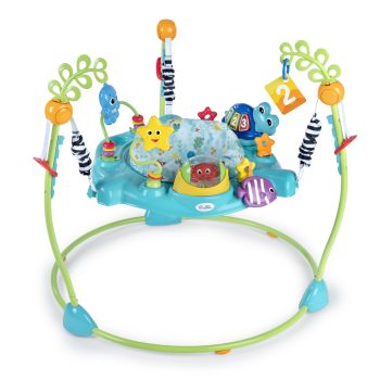   BABY EINSTEIN Ugráló Aktív centrum 2 az 1-ben Curiosity Cove™ 6 hónapos kortól 11 kg-ig