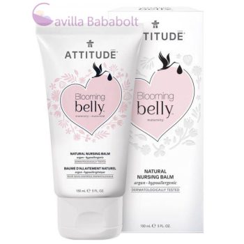   ATTITUDE Blooming Belly natúr mellbimbókrém argánnal 150 ml