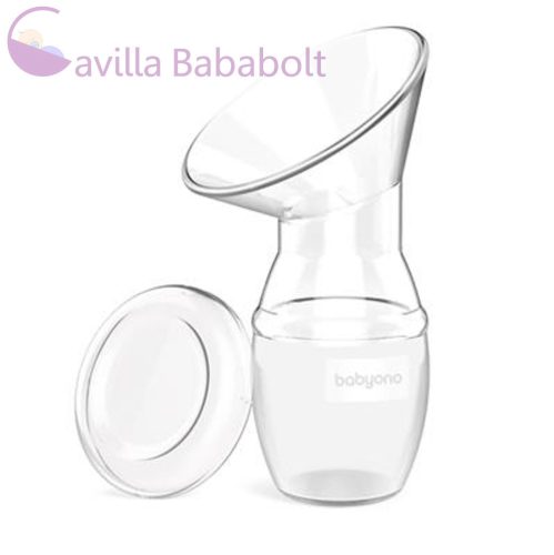 BABYONO Egyrészes szilikon anyatejgyűjtő 90 ml