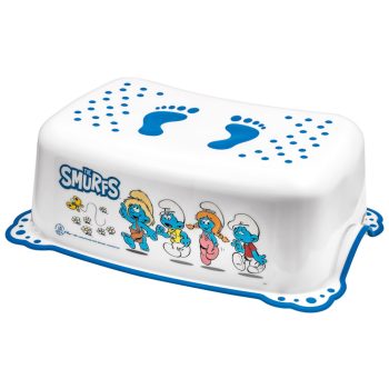 MALTEX Csúszásmentes fellépő Hupikék törpikék - white