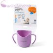 BABYONO Ergonomikus bögre fogantyúval 120 ml lila 6m+