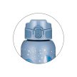 PETITE&MARS Rozsdamentes termosz palack szívószállal 350 ml Whale Song 12m+