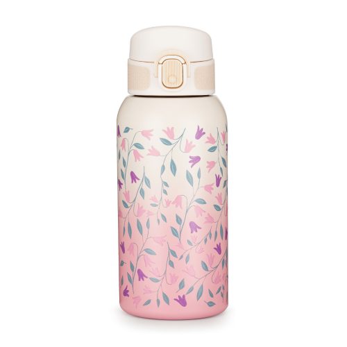 PETITE&MARS Rozsdamentes termo kulacs ivócsőrrel 500 ml Dino Park 36hó+
