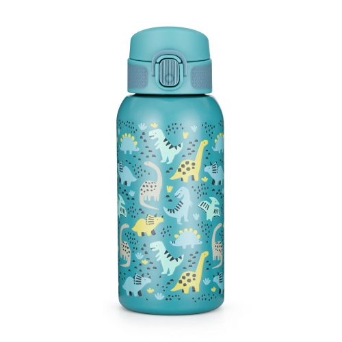 PETITE&MARS Rozsdamentes termo kulacs ivócsőrrel 500 ml Dino Park 36hó+