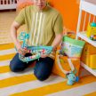 BRIGHT STARTS Játszószőnyeg játékhíddal Wild Wiggles aktivitással 0hó+