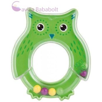 CANPOL BABIES Csörgő bagoly - zöld
