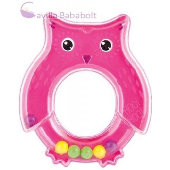 CANPOL BABIES Csörgő bagoly - pink