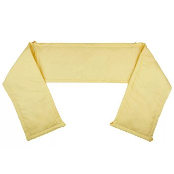 Baba fejvédő, rácsvédő kiságyba 180x25cm, sárga