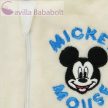 Kapucnis wellsoft baba overál Mickey egér mintával, Méret-80-as