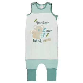   Ujjatlan pamut tipegő hálózsák koalás mintával 1,5 TOG, M - 68-80-as