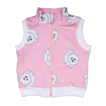 Mintás baba pamut mellény , Méret- 110-es