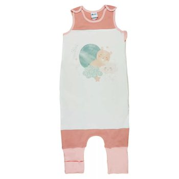   Ujjatlan tipegő hálózsák macis mintával 1 TOG, Méret - 104-110-es