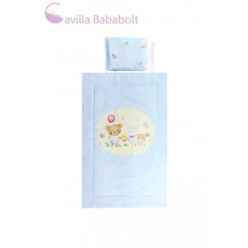 LORELLI 4 RÉSZES ÁGYNEMŰ GARNITÚRA - BEAR PARTY BLUE