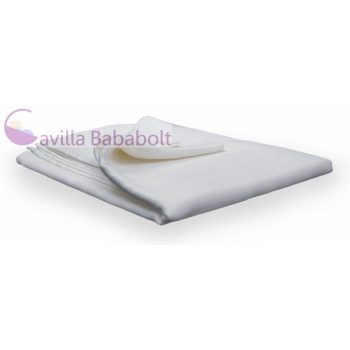   Baby Bruin 1 db Fehér fürdőlepedő, tetra kifogó, 90x100 cm 100%pamut 