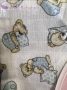   Baby Bruin tetra fürdőlepedő kifogó -mintás- 100%pamut 90x100 1 db