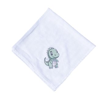 Baby Bruin mintás textil pelenka, 2 db -Dino