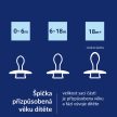 LOVI Dinamikus szilikon cumi Prime 0-6m 1db Kókusz
