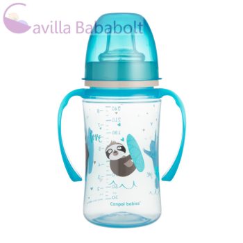 CANPOL BABIES oktató bögre Exotic Animals 240 ml Kék