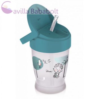 LOVI szívószálas bögrém Lovely Junior 250 ml fiú