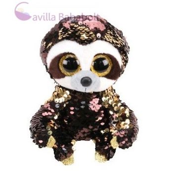   BOOS Flippables plüss figura DANGLER, 15 cm - flitteres lajhár