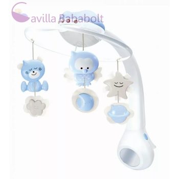 INFANTINO 3 AZ 1-BEN PROJEKTOROS ZENÉLŐ FORGÓ - KÉK