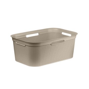   Ill Rotho Ruháskosár 41L 59,6x39,6x23,2cm BRISEN Cappuccino