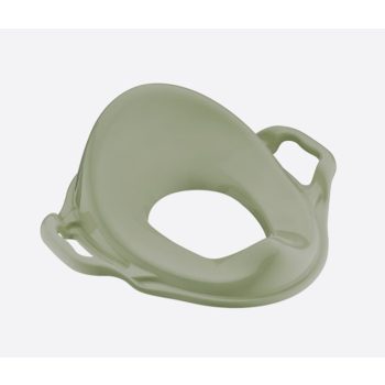 Műanyag wc szűkítő kapaszkodóval, szürke