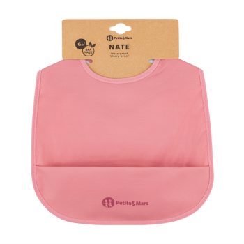 PETITE&MARS Előke PU Nate Dusty Rose 6hó+
