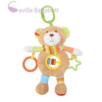 Lorelli Toys plüss csörgőjáték - Maci